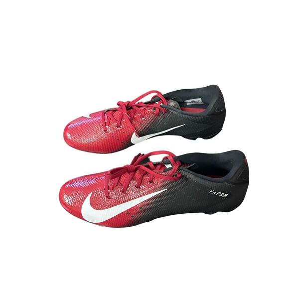 NIKE Vapor Untouchable Speed 3 TD Cleats AO3034-008 Red (MEN’S 16) “NO‎ BOX* New - Picture 2 of 12